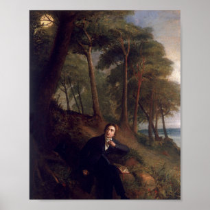 Keats hören die Nachtigall Poster