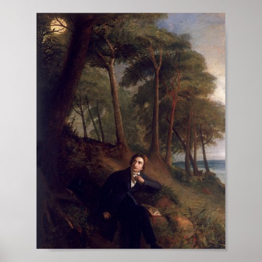 Keats hören die Nachtigall Poster (Vorne)