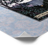 Keats "La Belle Dame" Viktorianische Kunstgedichte Poster (Ecke)