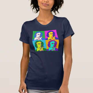 Keats Pop-Kunst-T - Shirt (Marine)