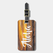 Keawakapu Beach Sunset Maui Gepäckanhänger (Vorderseite vertikal)