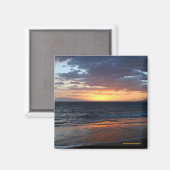 Keawakapu Sunset-Magnet Magnet (Vorderseite/Rückseite)