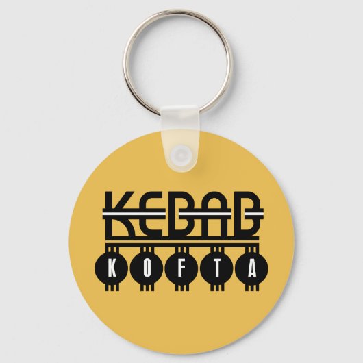 Kebab Kofta Schlüsselanhänger (Vorderseite)