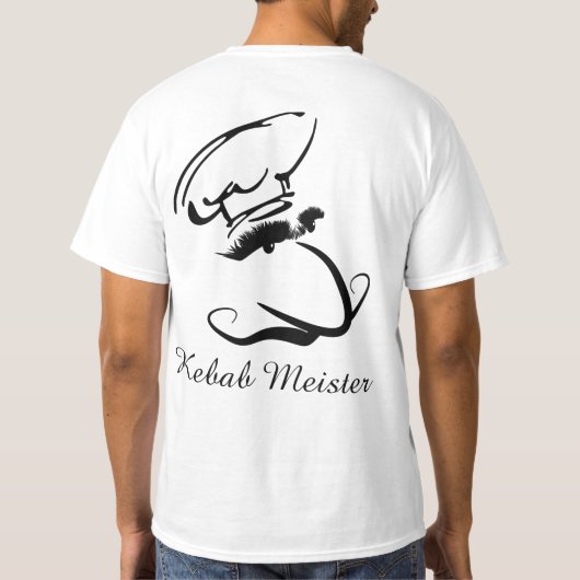 Kebab Meister T-Shirt (Rückseite)