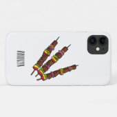 Kebab- oder kabob-Cartoon-Abbildung Case-Mate iPhone Hülle (Rückseite (Horizontal))