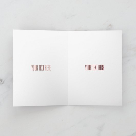 Kebab- oder kabob-Cartoon-Abbildung Karte (Innenseite)