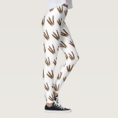 Kebab- oder kabob-Cartoon-Abbildung Leggings (Rechts)