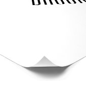 Kebab- oder kabob-Cartoon-Abbildung Poster (Ecke)