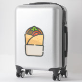 Kebab Sticker – Fun Street‑Food Illustration (Koffer)