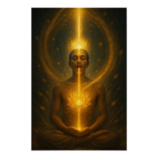 Kechari Mudra Poster (Vorderseite)