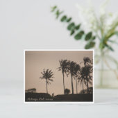 Kedungu Beach Bali Sunset Postcard Feiertagspostkarte (Stehend Vorderseite)