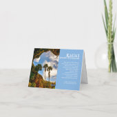 Ke'e Beach bei Sunrise, Kauai, Hawaii (Rückseite)