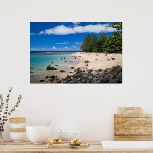 Ke'e Beach, Kaua'i Poster (Küche)