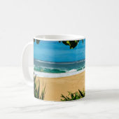 Ke'e Beach Kauai Tasse (Vorderseite Links)