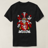 Keegan Coat of Arms - Familienwappen T - Shirt (Design vorne)