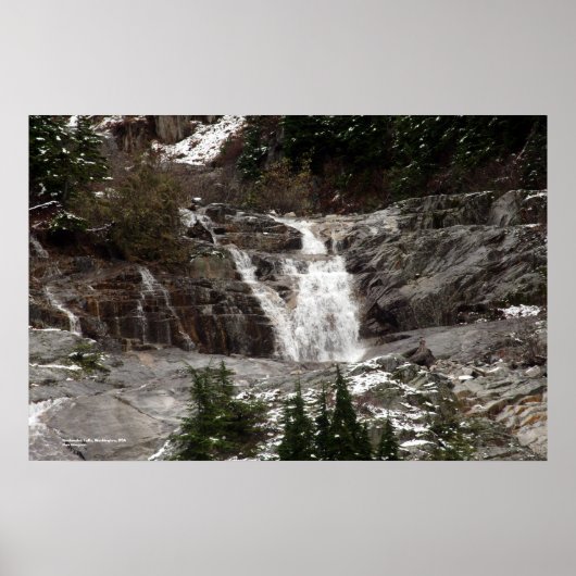 Keekwulee Falls, Washington, USA Poster (Vorne)
