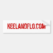 KeelandFlo.com-Autoaufkleber Autoaufkleber (Vorne)