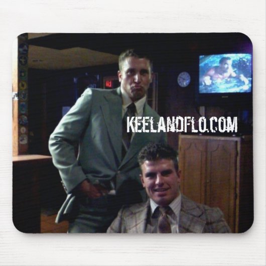 KeelandFlo.com mousepad (Vorne)