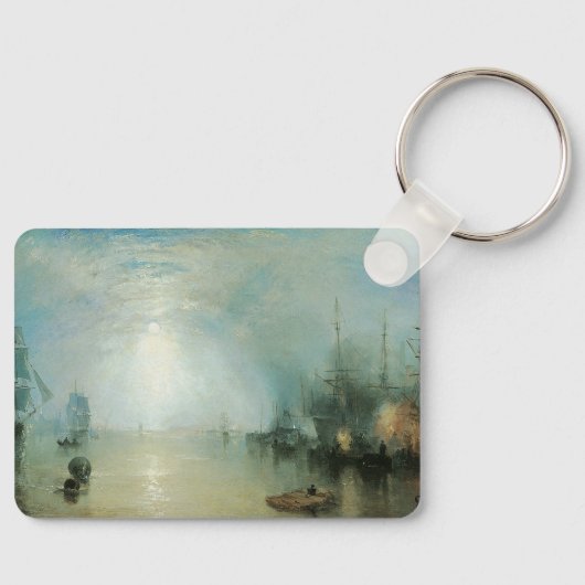 Keelmen Heaving Coals, Mondlicht von Joseph Turner Schlüsselanhänger (Vorderseite)