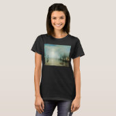 Keelmen Heaving Coals, Mondlicht von Joseph Turner T-Shirt (Vorne ganz)