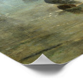 Keelmen Heaving in Coals - William Turner Fine Art Poster (Ecke)