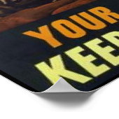 Keem 'Em Shooting Poster (Ecke)