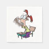 Keen Student Paper Napkins Serviette (Vorderseite)