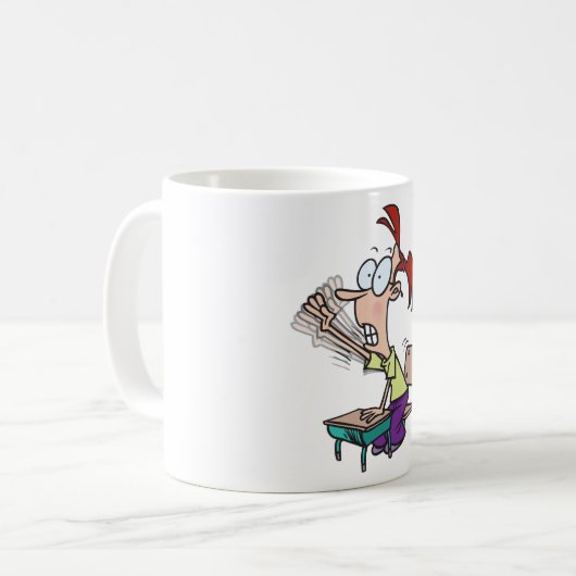 Keen Student Tasse (Vorderseite Links)