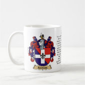 Keenan-Familien-Wappen (Wappen) einschließlich das Kaffeetasse (Links)