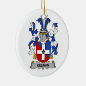 Keenan-Familienwappen Keramik Ornament (Rechts)