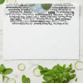 Keene, NH - Now & Then Geschirrtuch (Gefaltet)