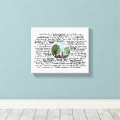 Keene, NH - Now & Then Leinwanddruck (Insitu (Holzboden))