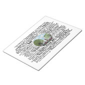 Keene, NH - Now & Then Notizblock (angewinkelt)