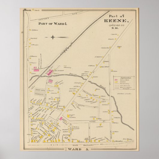 Keene, Ward 1 Poster (Vorne)