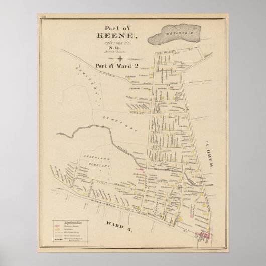 Keene, Ward 2 Poster (Vorne)