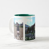 Keeneland Kaffee-Tasse Zweifarbige Tasse (Vorderseite Links)