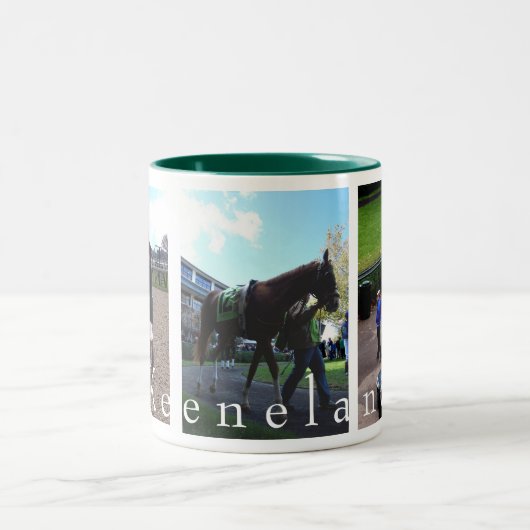 Keeneland Kaffee-Tasse Zweifarbige Tasse (Mittel)
