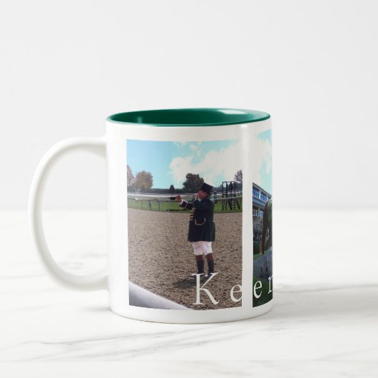 Keeneland Kaffee-Tasse Zweifarbige Tasse (Links)