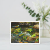 Keener Springs Poplar Bluff, Missouri Postkarte (Stehend Vorderseite)