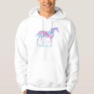 Keeneston. Horse Men Hoodie
