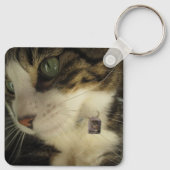 Keeno Nah-Up Aluminium-Schlüsselanhänger Schlüsselanhänger (Rückseite)