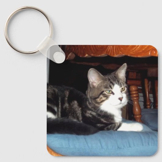 Keeno Regal Pose Schlüsselanhänger (Vorderseite)