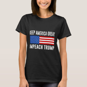 Keep America Great – Trump anklagen – T-Shirt