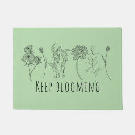 Keep Blooming Fußmatte