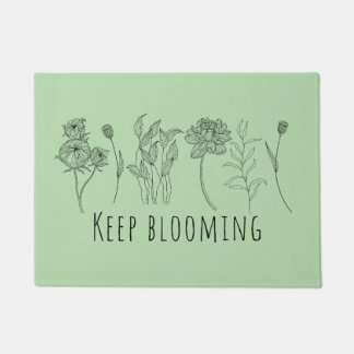 Keep Blooming Fußmatte
