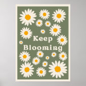 Keep blooming. Inspiration Poster (Vorne)