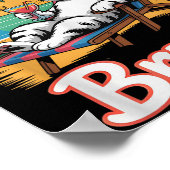 Keep Calm 67 Bruh Cat Vacation Cruise Trip Joke Ge Poster (Ecke)