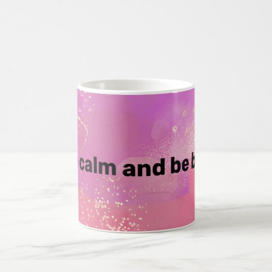 keep calm and be brave kaffeetasse (Mittel)