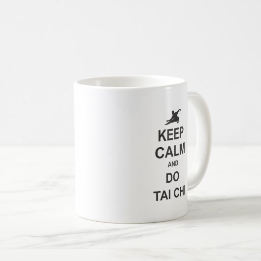 keep Calm and C Tai Chi Kaffeetasse (VorderseiteRechts)