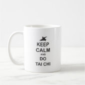 keep Calm and C Tai Chi Kaffeetasse (Links)